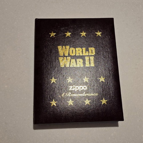 Zippo lighters set new, USA Navy World War II collectible with case