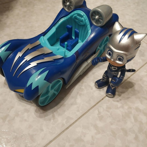PJ Masks Catboy Turbo Blast car used with Catboy figure