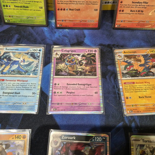 Pokemon White Flare Holo Rare Cards pack of 9 new