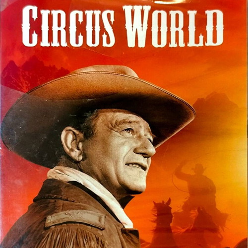 Circus World DVD δραματική ταινία με John Wayne και Claudia Cardinale