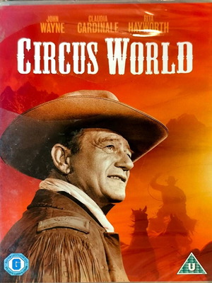 Circus World DVD δραματική ταινία με John Wayne και Claudia Cardinale