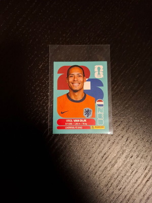Virgil Van Dijk Panini αυτοκόλλητο FIFA Παγκόσμιο Κύπελλο 2026