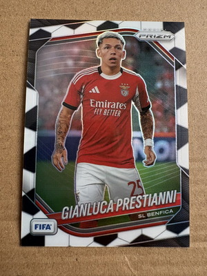 2025-26 Panini Prizm FIFA Gianluca Prestianni #222 κάρτα ποδοσφαίρου