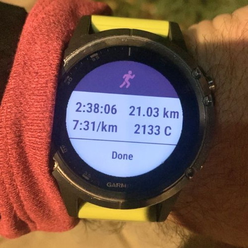 Garmin Phoenix 5S smartwatch with Garmin HRM chest strap