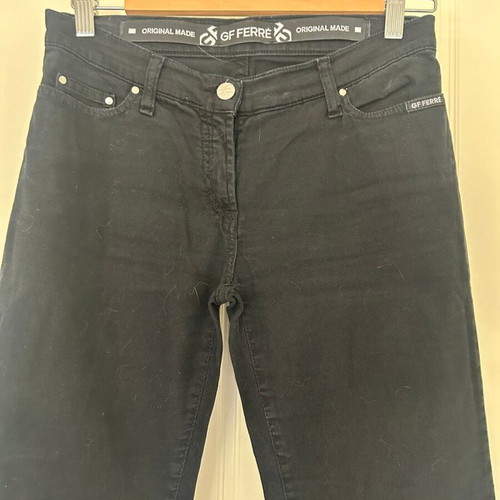 Women's Black Capri Pants GF FERRE Vintage used, size 26