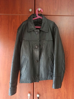 Newton leather jacket black, like new, size S