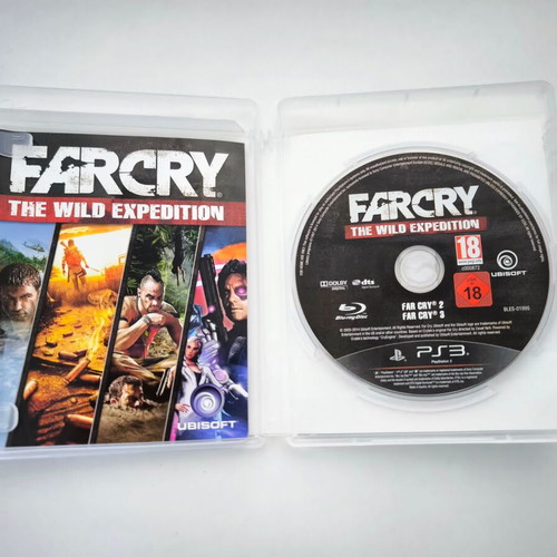 Far Cry The Wild Expedition PS3 game like new, complete collection