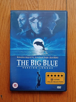 The Big Blue DVD μεταχειρισμένο με ελληνικούς υπότιτλους