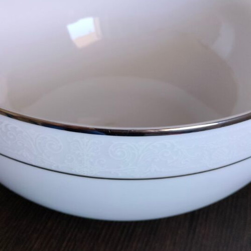 Dantelle 72-Piece Porcelain Dinnerware Set Ionian, like new