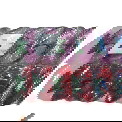 Комплект от 12 нови летни щипки за коса с дизайн череши