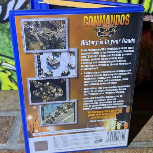 Commandos 2 PlayStation 2 like new