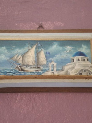 Small decorative frames like new, set of two