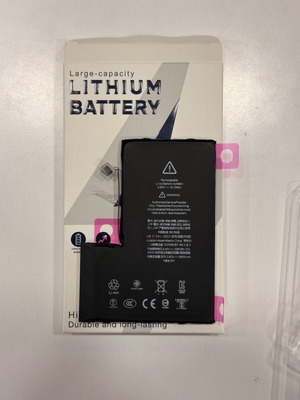 Lithium battery high capacity for iPhone 12 Pro Max new