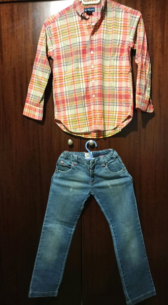 Polo Shirt & Lapin Jeans Set