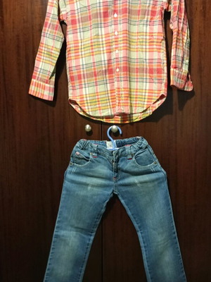 Polo Shirt & Lapin Jeans Set
