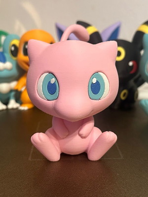 Mew Chibi collectible Pokémon figure