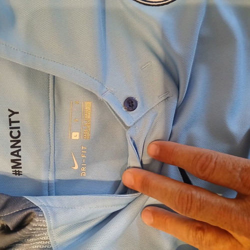 Nike Manchester City sports shirt size large like new