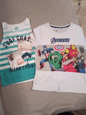 Boys' t-shirts used, set of 3, Zara, H&M, Pepperts