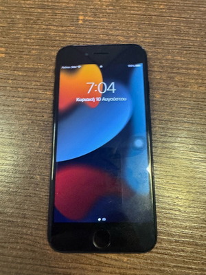 iPhone 7 128 GB like new, black, replaced button, Touch ID not working