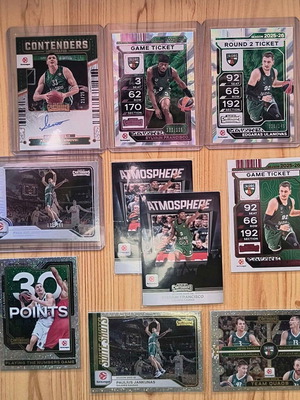 Zalgiris Panini Contenders πακέτο 25-26 κάρτες καινούργιο
