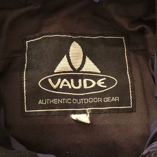 Vaude jacket used blue light blue Medium vintage retro 90s 00s