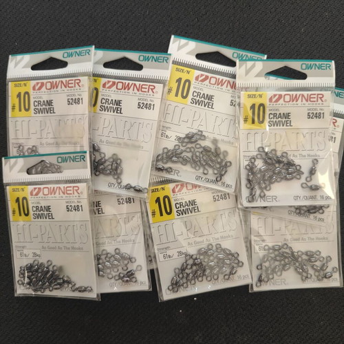 Owner Crane Swivel No 10 new, pack of 11