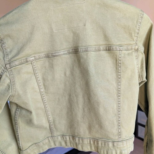 Jeans jacket like new, green, size S