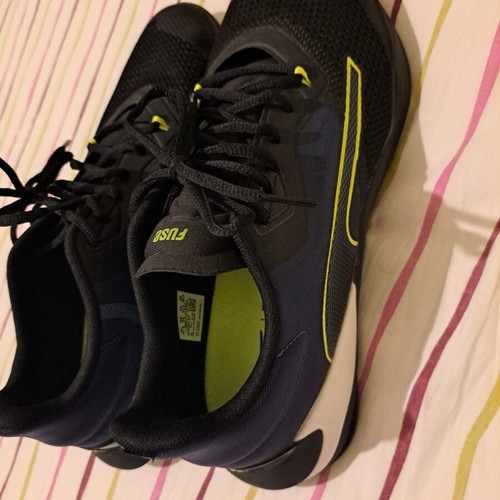 Puma Fuse 2.0 men's black sneakers size 45