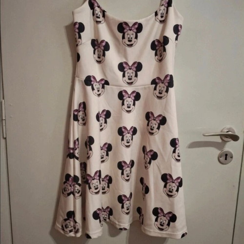 Minnie Mouse dress like new, beige and pink, Disney