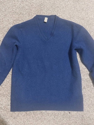 Cashmere dark blue kids sweater like new