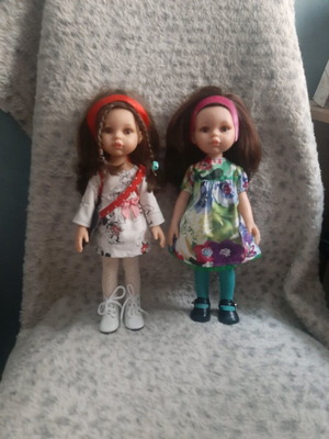 Paola Reina dolls new, set of 2, 55 cm