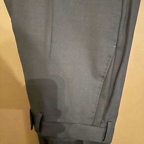 Versace men's suit like new, black, regular fit, size 48