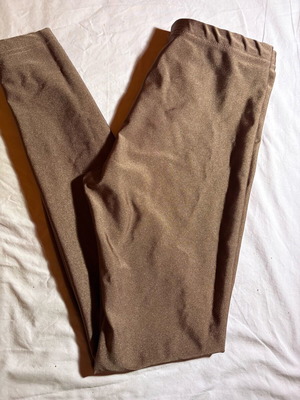 Leggings burgundy like new, lycra