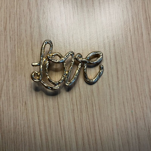 Zara gold earrings like new, Atmosphera