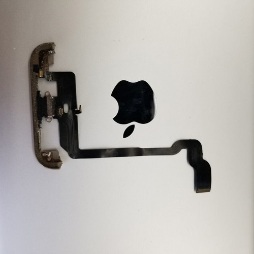 iPhone XS charging board like new, black and gold