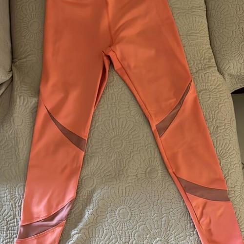 Asos fitness leggings size M like new, orange