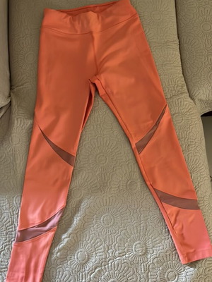 Asos fitness leggings size M like new, orange