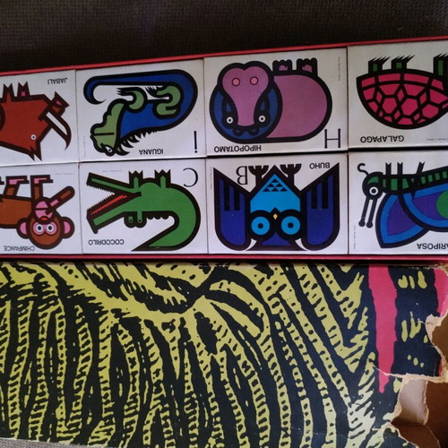ABC Animal Matchbox Collection 1968 by Cruz Novillo like new, 28 pcs