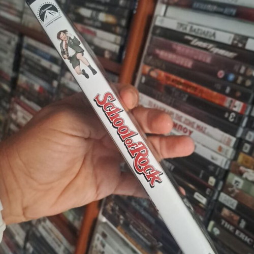 School of Rock DVD used, original collectible with Greek subtitles