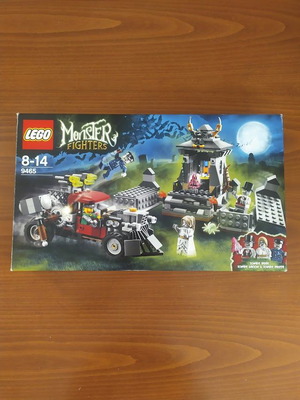 LEGO Monster Fighters: Зомбитата (9465), с кутия и книжка с инструкции