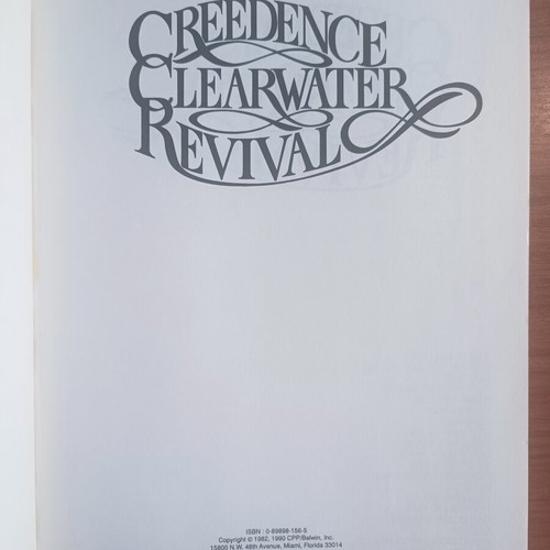 Creedence Clearwater Revival Complete Songbook like new, piano vocal chords
