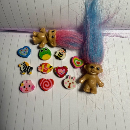 Erasers and wish trolls set new