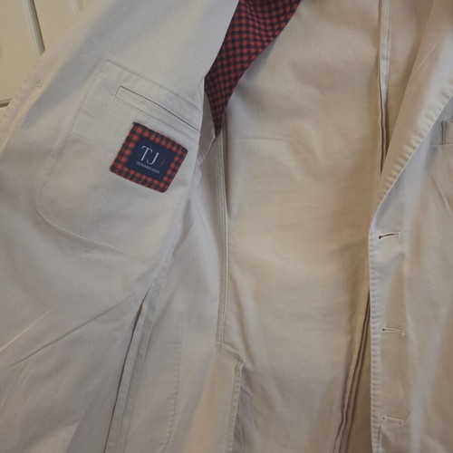 Trussardi beige jacket coat used size 48