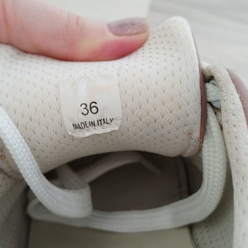 Marni banana sneakers used, beige, size 36
