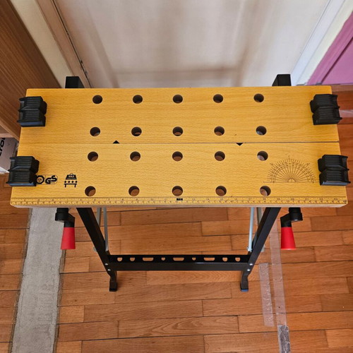Folding Workbench like new, load capacity up to 150kg