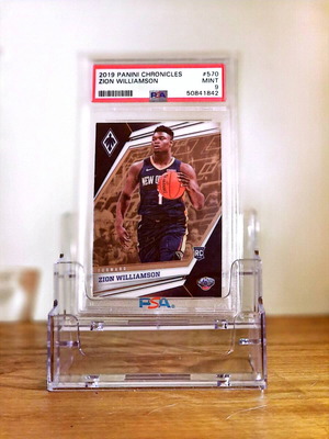 Κάρτα Zion Williamson PSA 9 σαν καινούργιο, Pannini Chronicles
