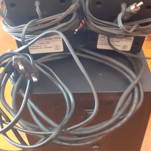 Home cinema speakers used, without central unit