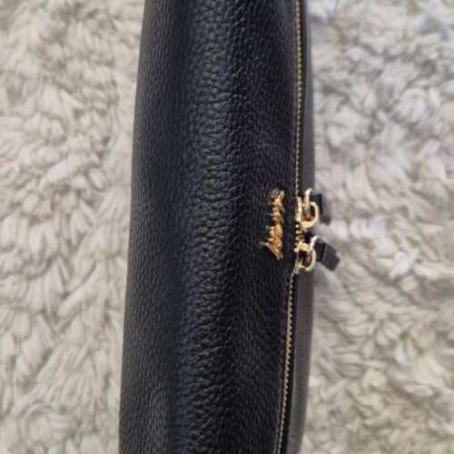 KEM Leather Envelope Crossbody Bag like new, black