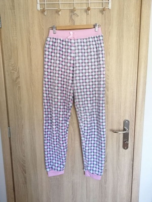 Thick warm fleece pajama pants size M refurbished