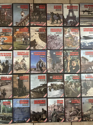 Втора световна война комплект от 30/30 DVD употребявани, пакет